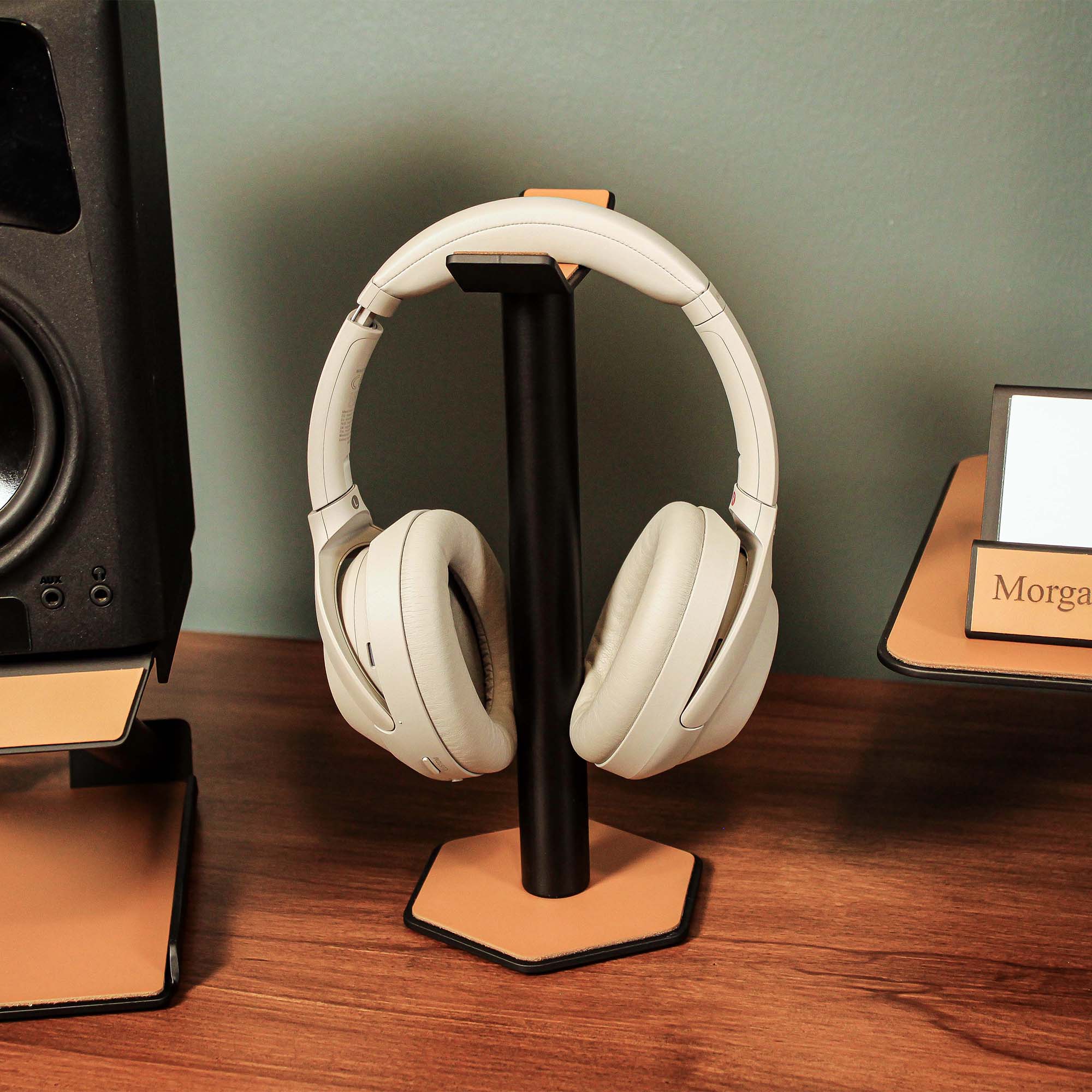 Headphone Stand, Headset Holder Desk organizer