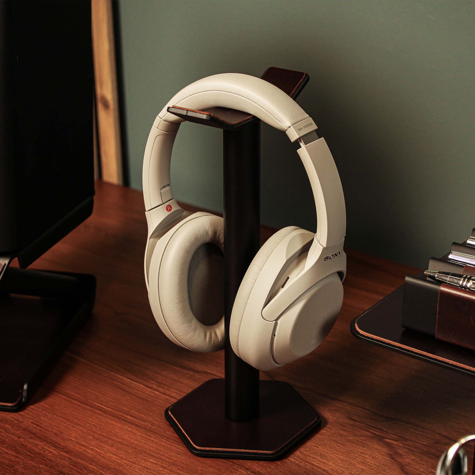 Headphone Stand, Headset Holder Desk organizer