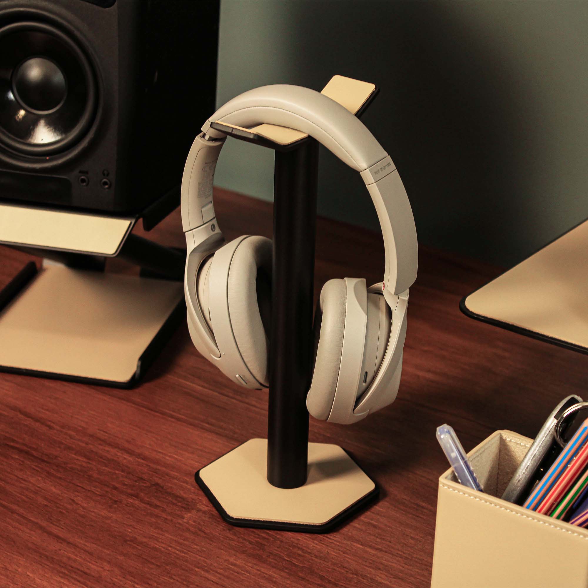 Headphone Stand, Headset Holder Desk organizer