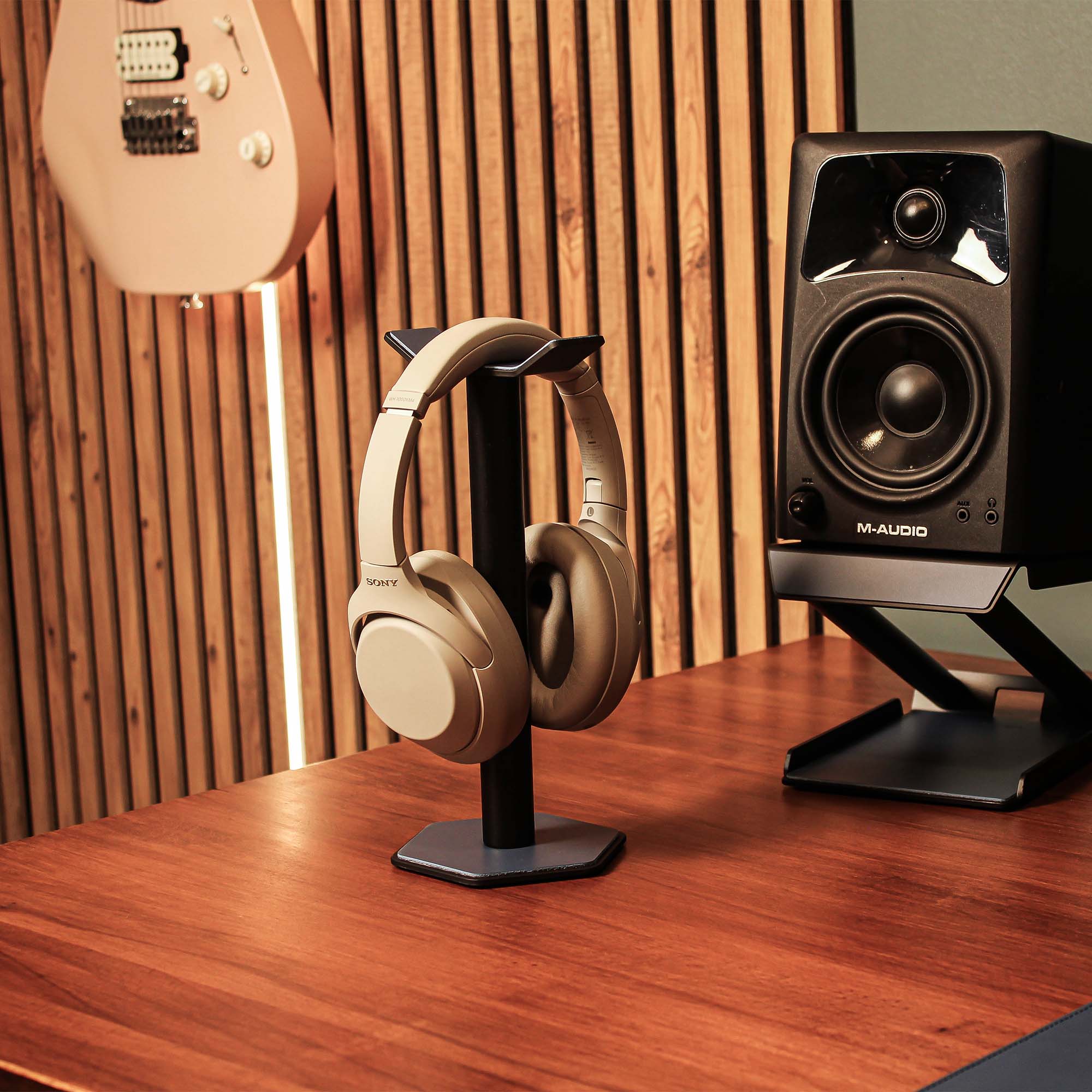 Headphone Stand, Headset Holder Desk organizer