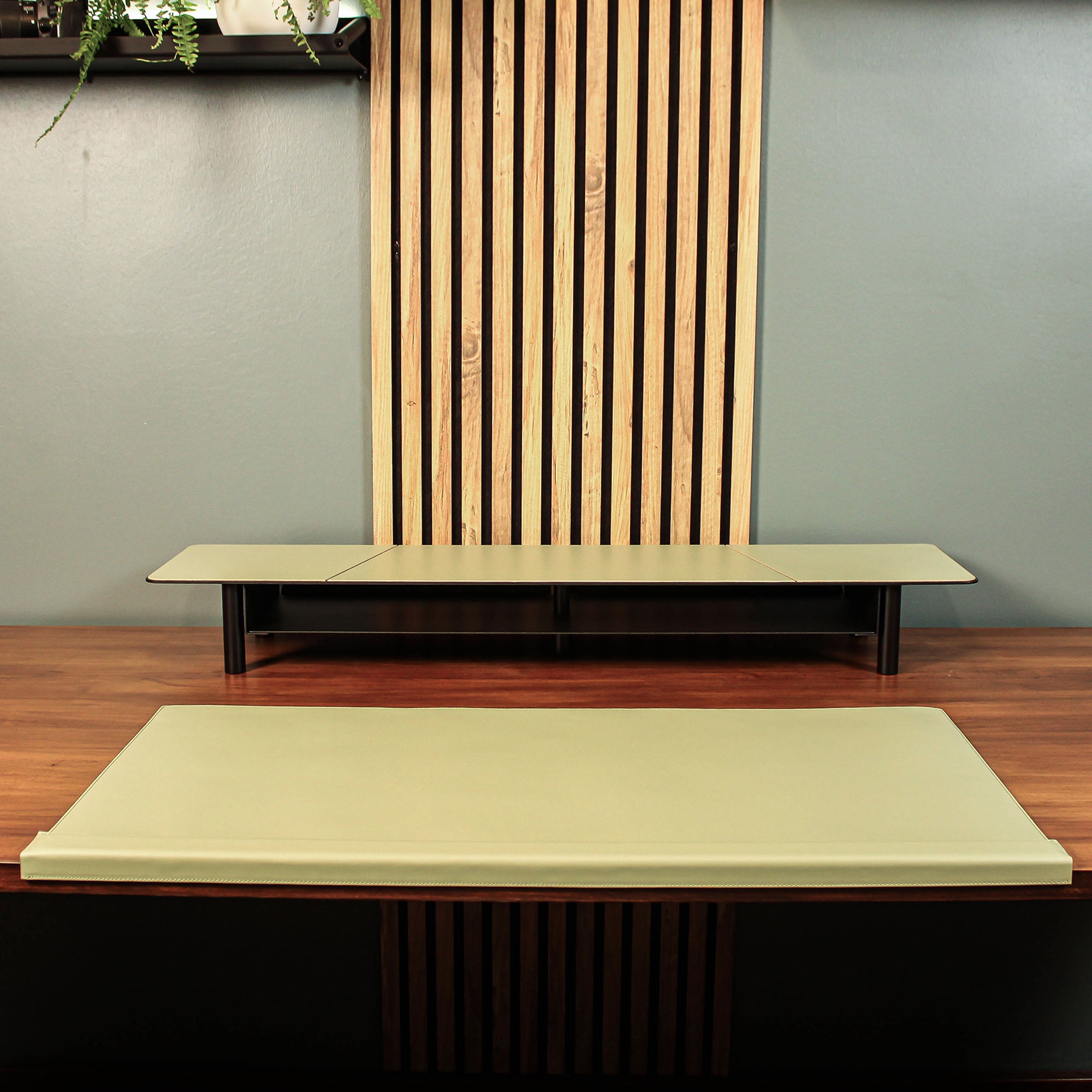 Luxury Office Monitor Stand minimalist desk organizer