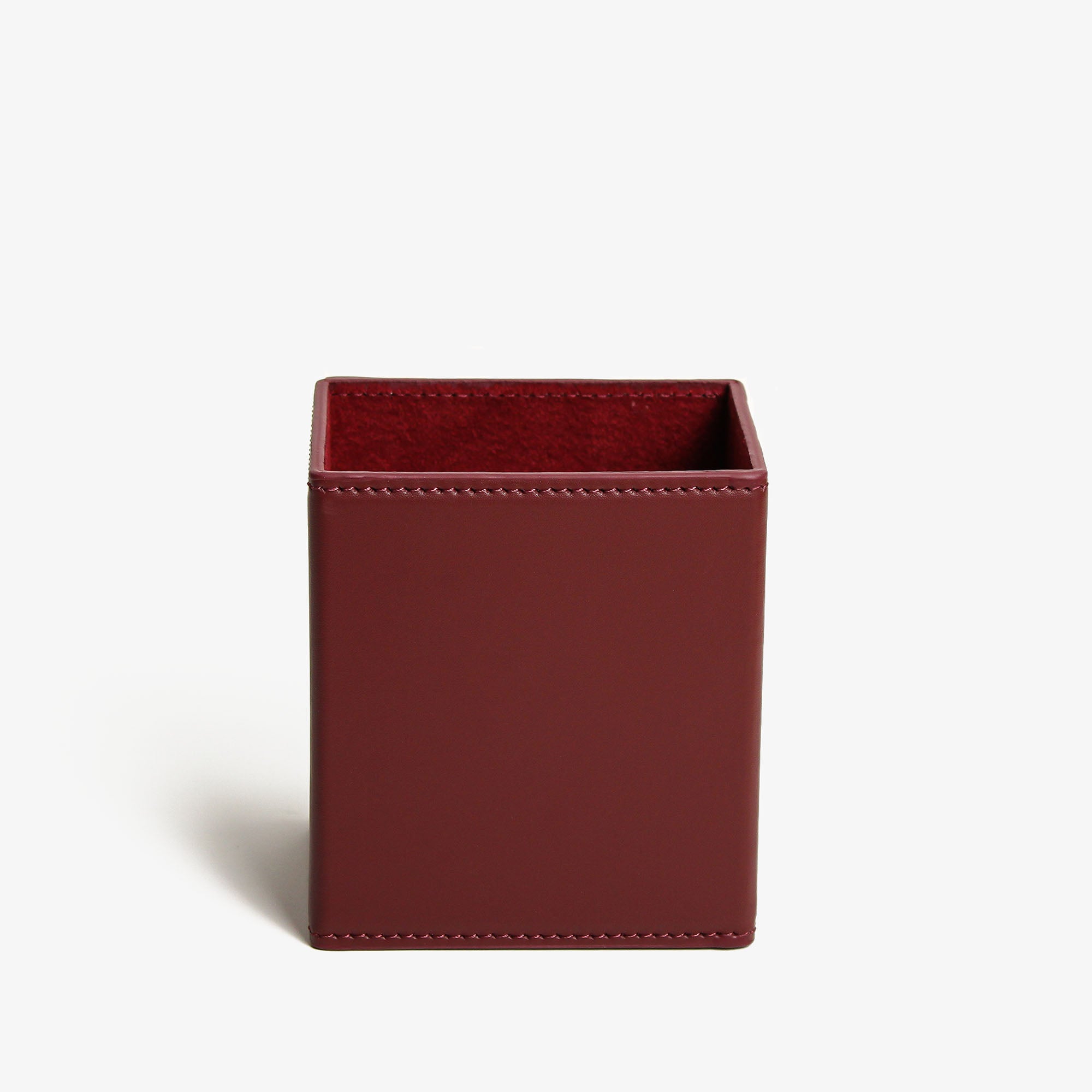 Luxury Leather Pencil Cup