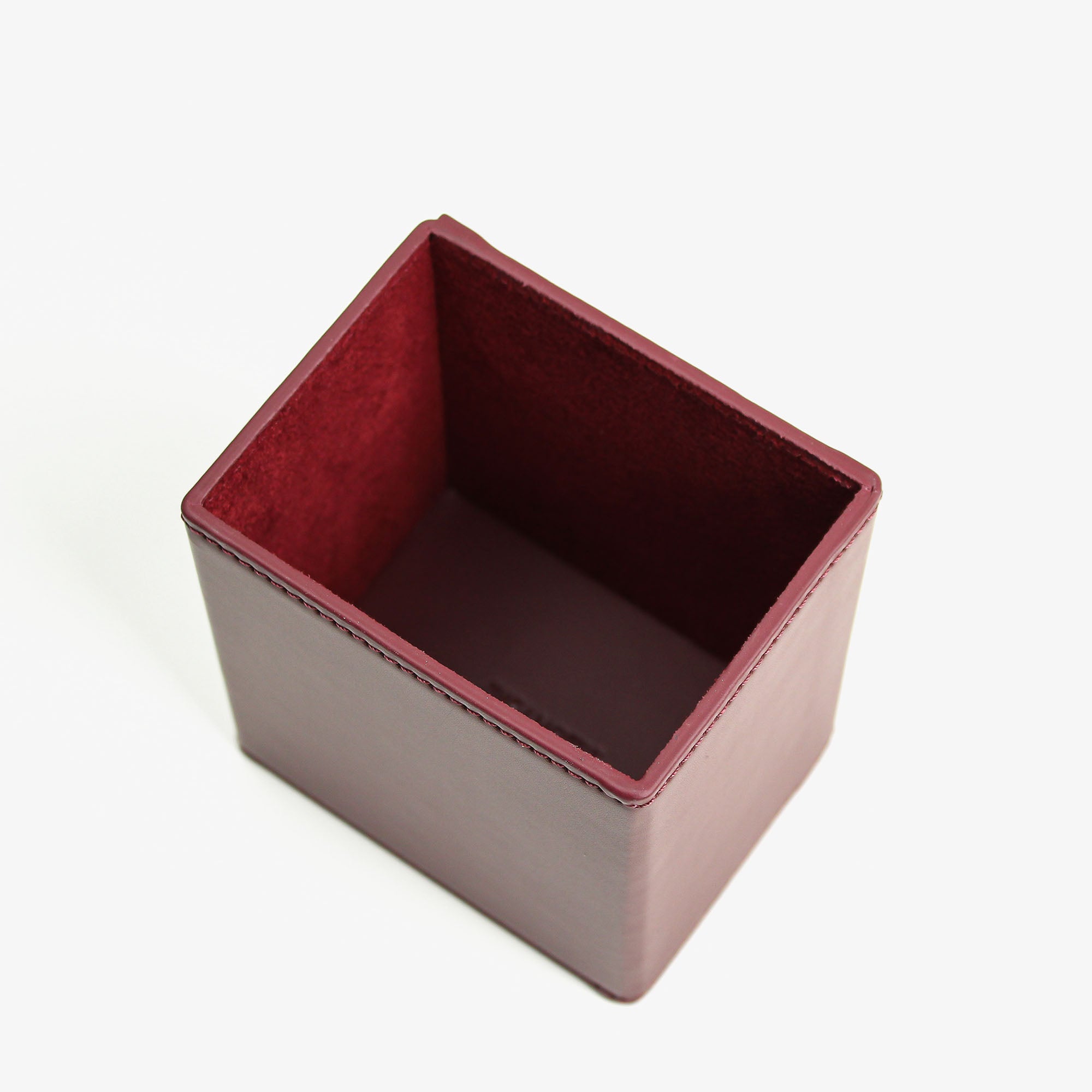 Luxury Leather Pencil Cup