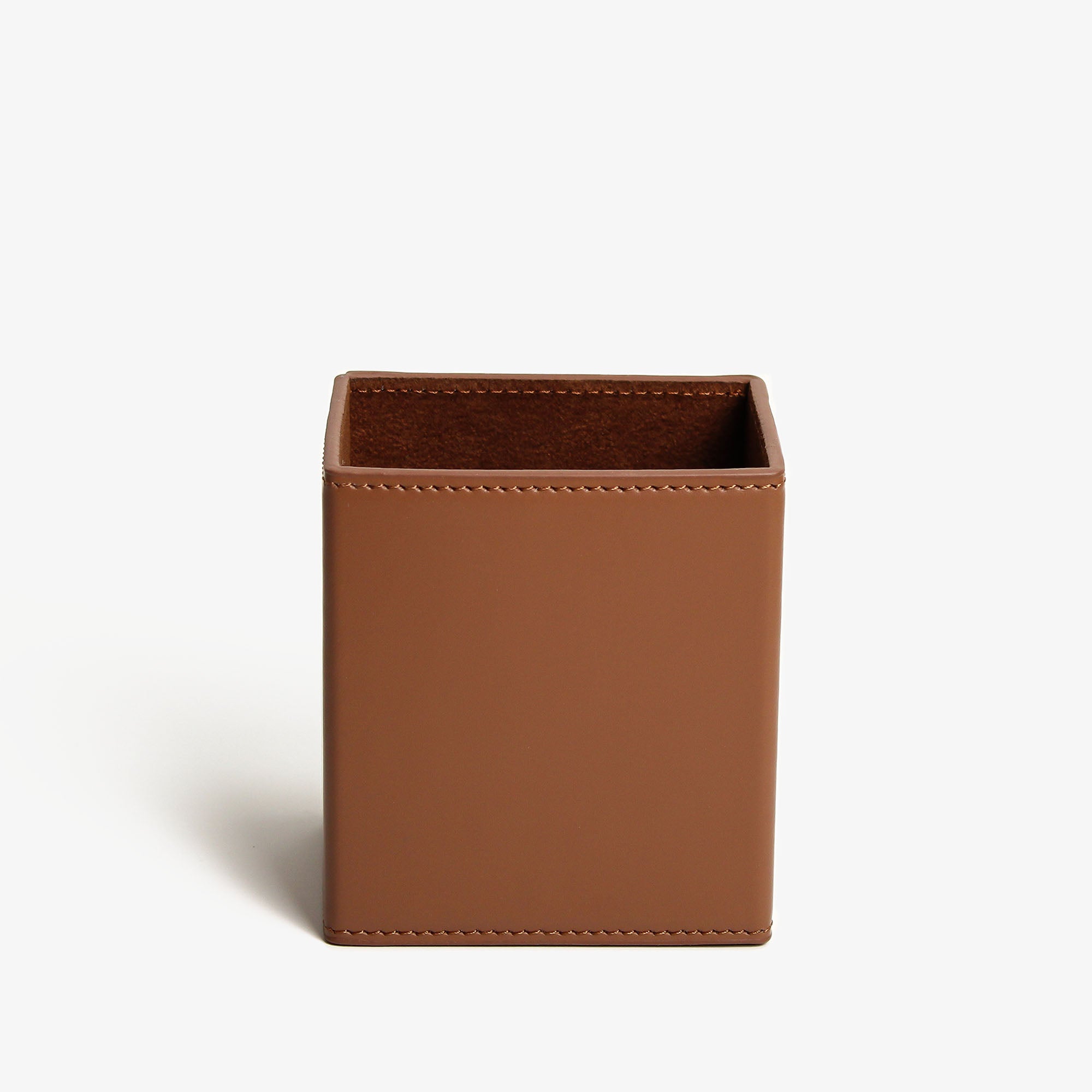 Luxury Leather Pencil Cup Holder