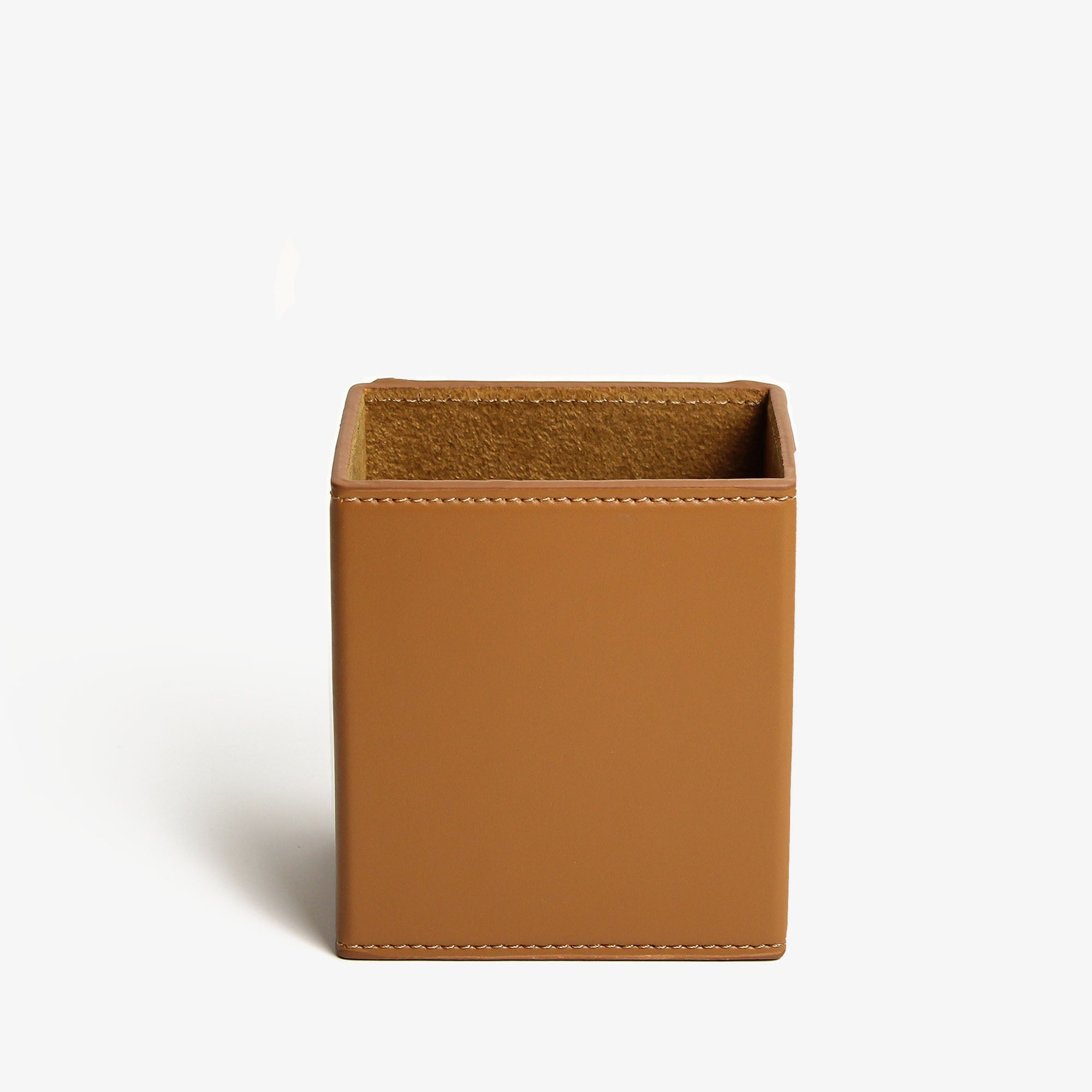 Luxury Leather Pencil Cup Holder