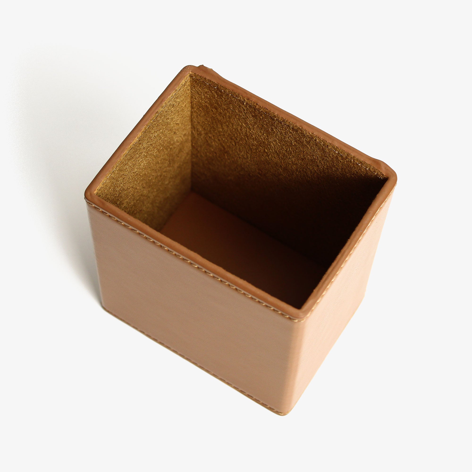Luxury Leather Pencil Cup Holder