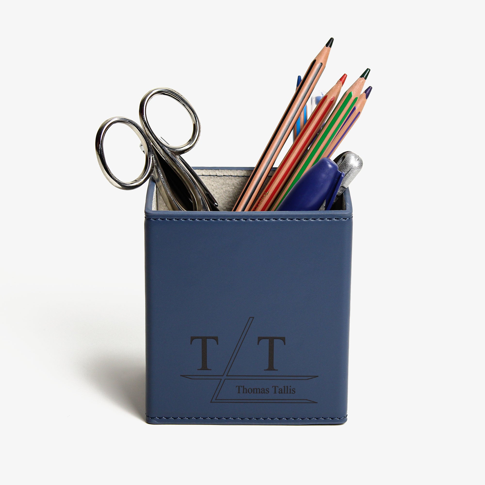 Leather Pencil Cup Holder