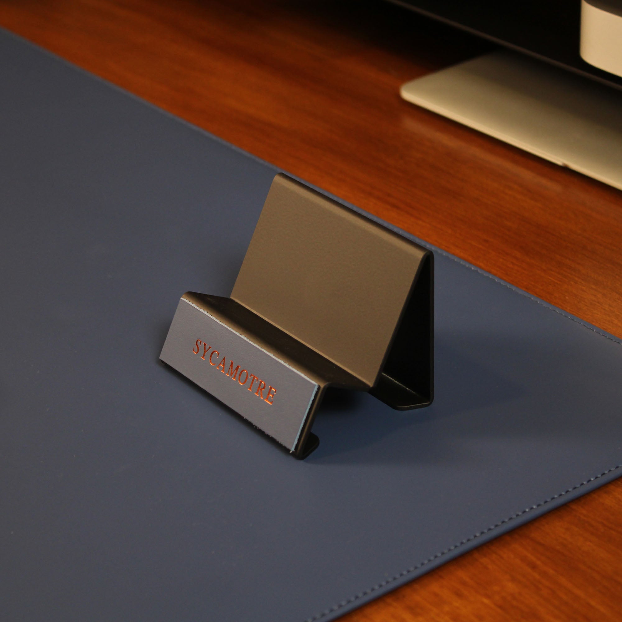 Best Business Card Holder with leather overlay