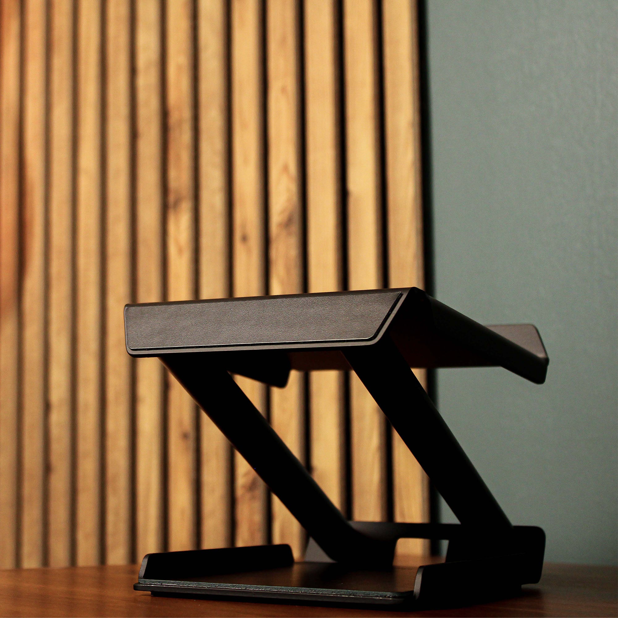 Black Speaker Stand for desk