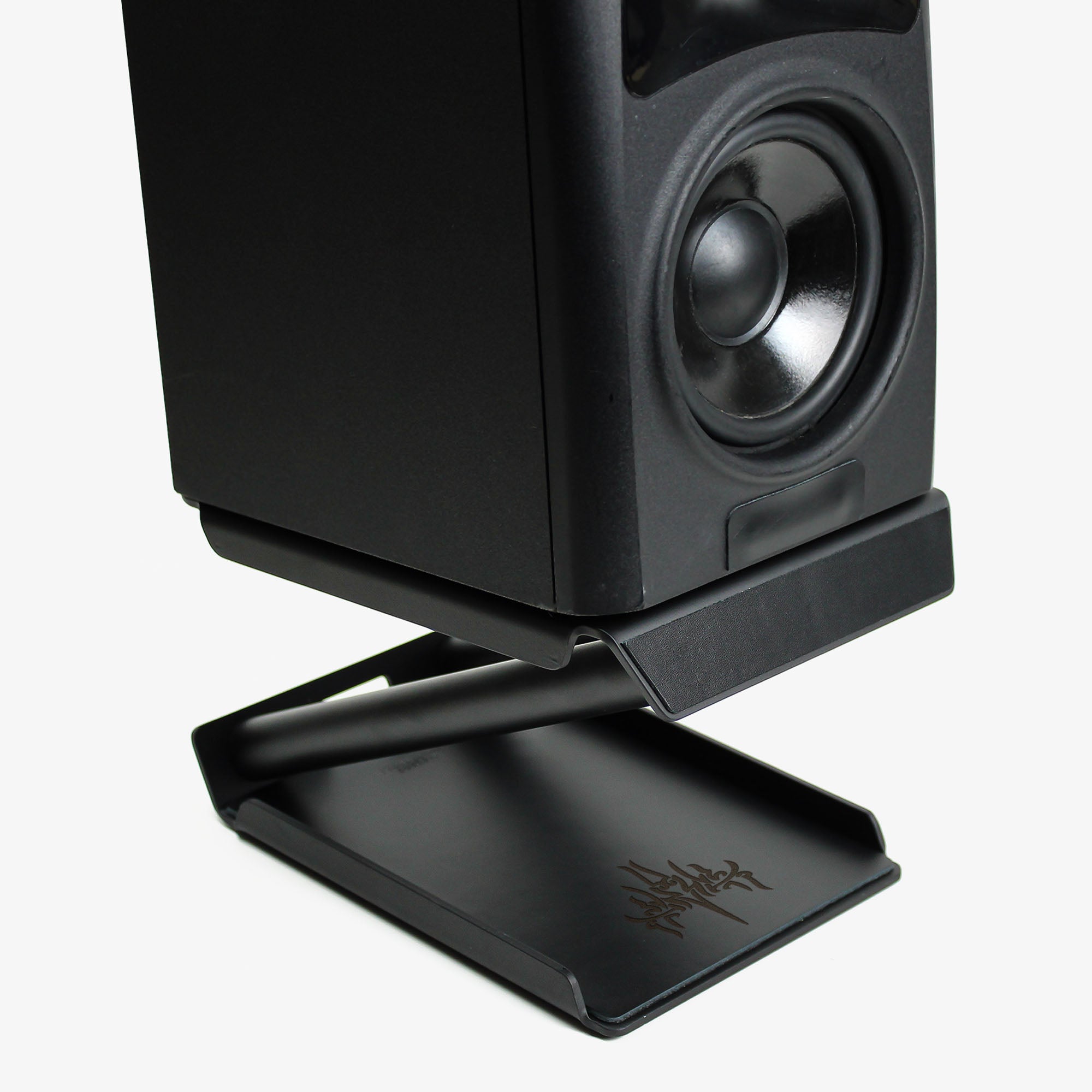 Black Speaker Stand for desk