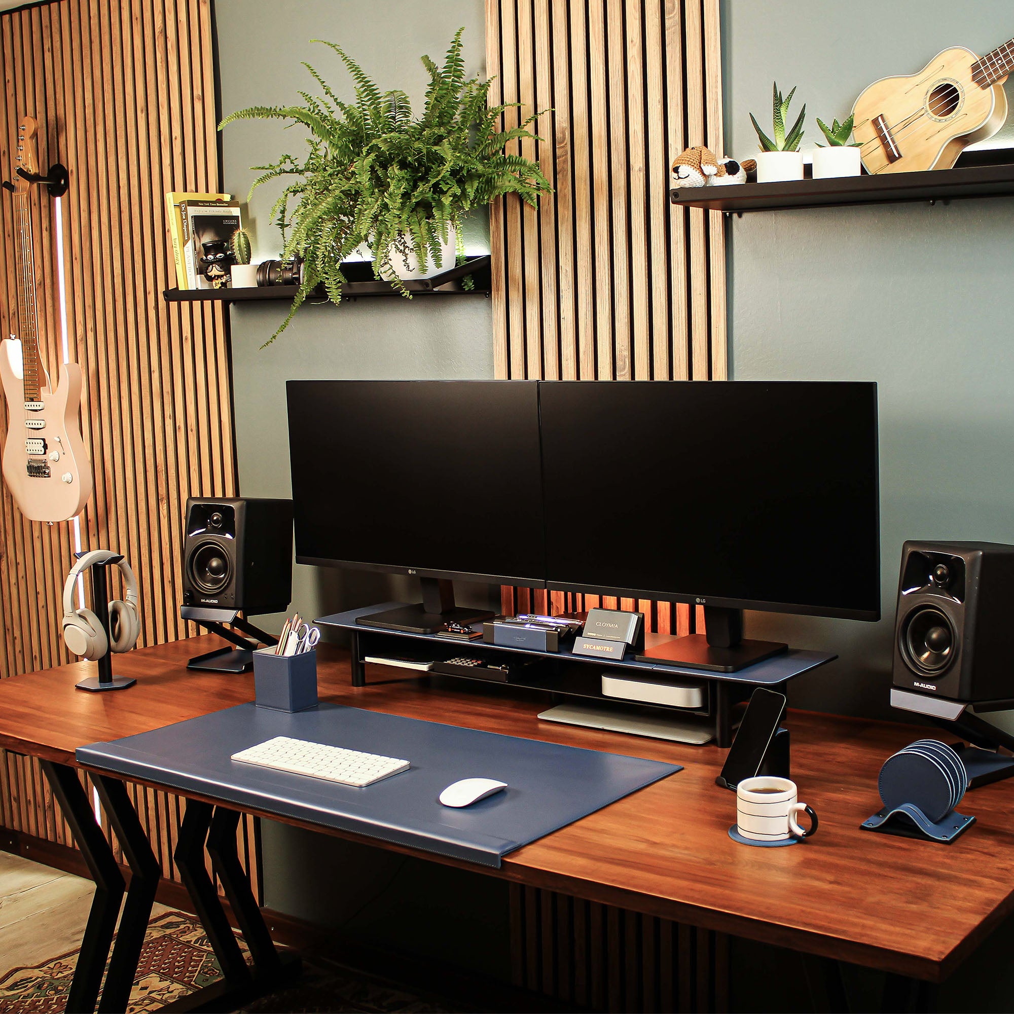 Best Mobile Phone Stand with leather overlay