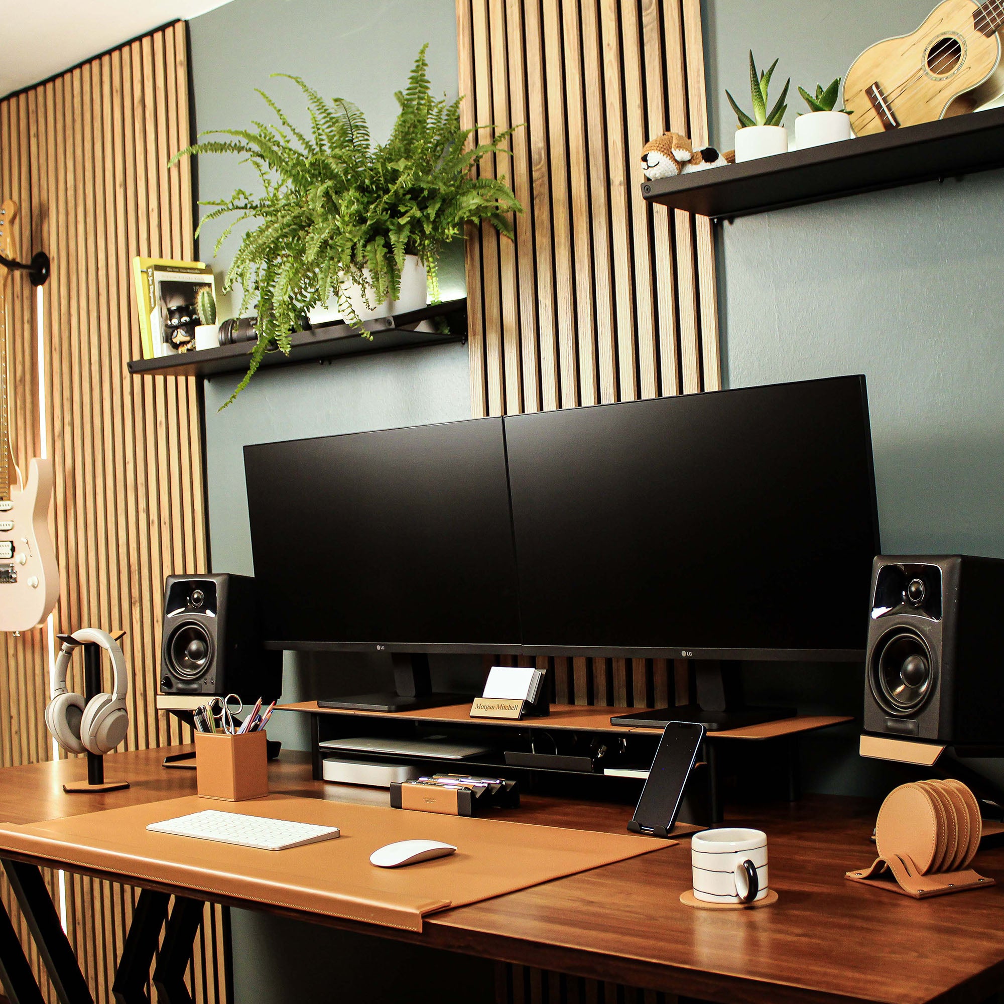 Headphone Stand, Headset Holder Desk organizer