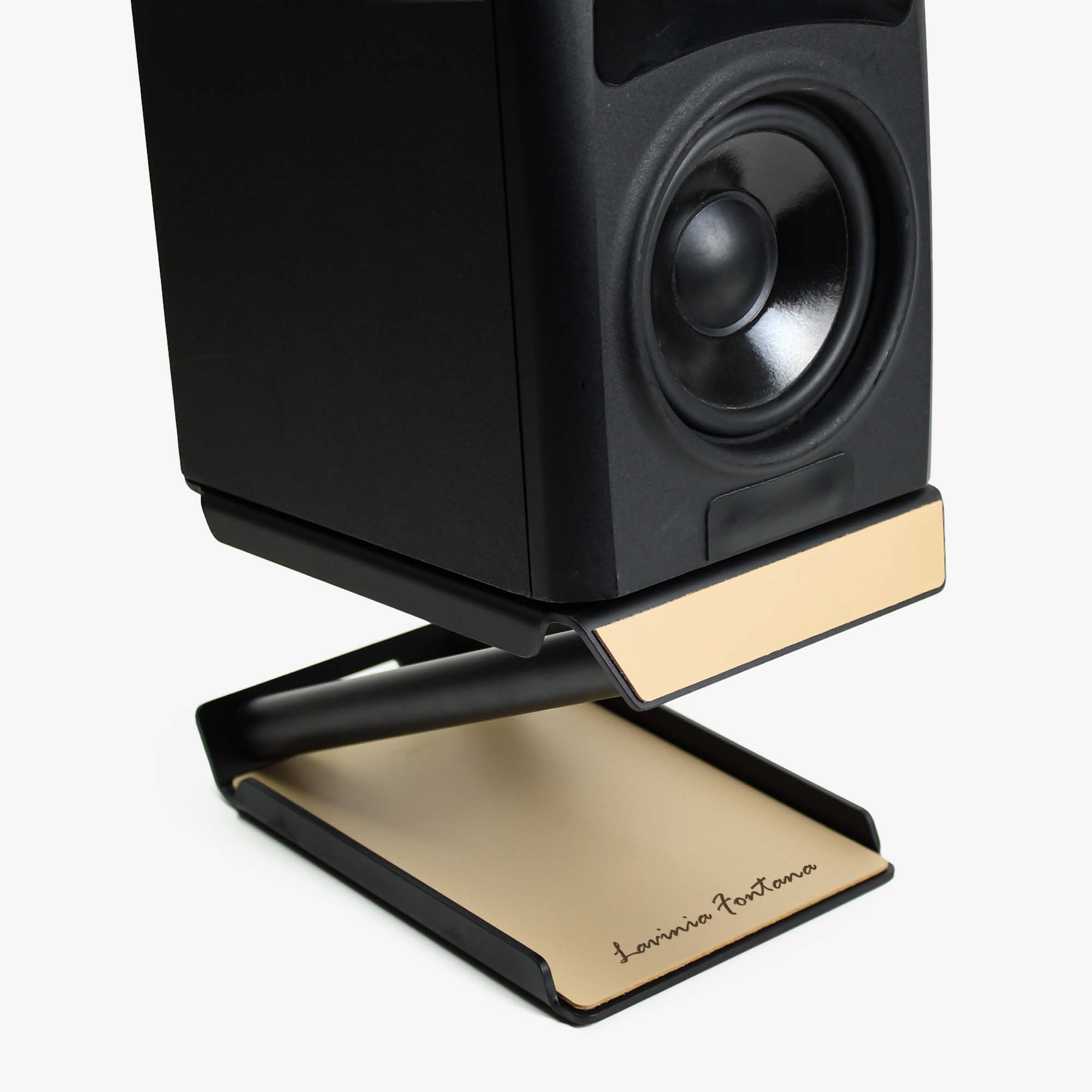 Studio Speaker Stand for desk  #color_latte