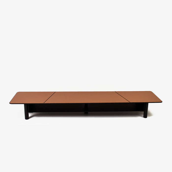 Computer Monitor Stand with Leather Overlay for Desk – SycamotreCustom
