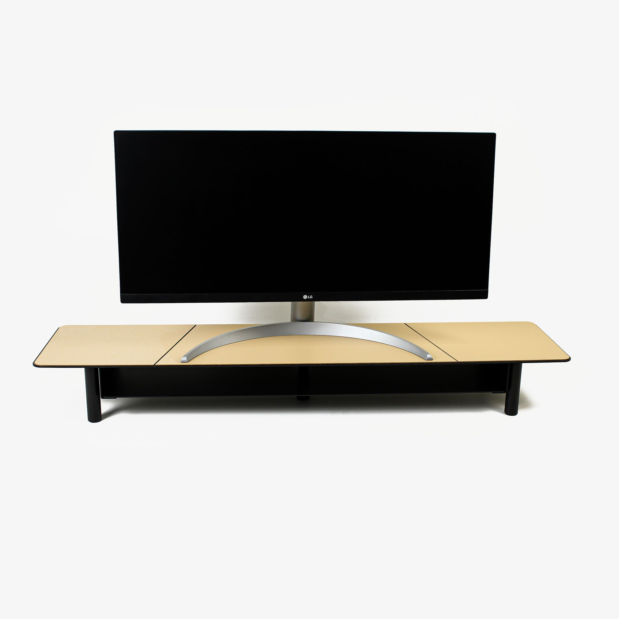 Minimalist Monitor Stand Luxury office desk organizer 
