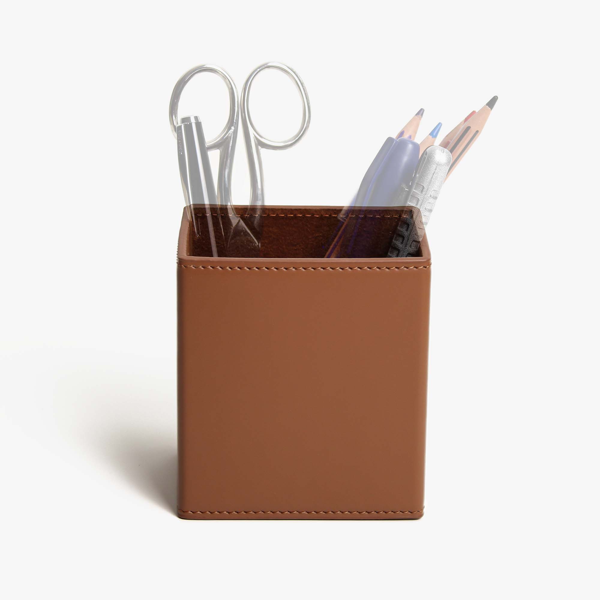 Leather Pencil Cup